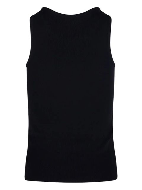 Balenciaga logo-print tank top - Black - zdjęcie produktu nr 2