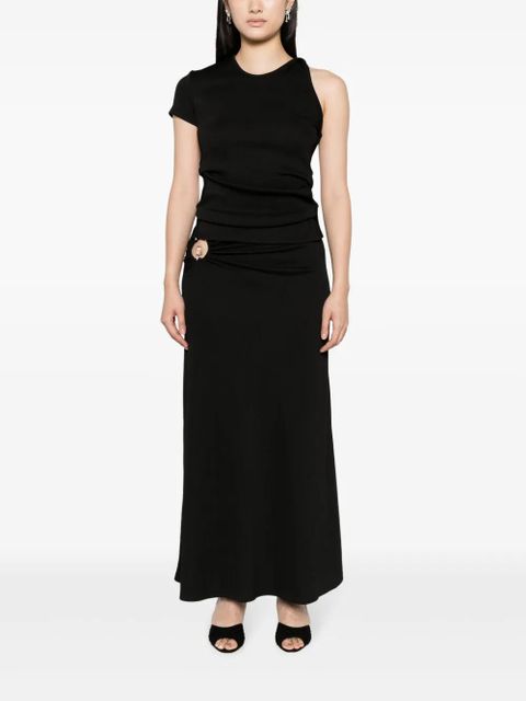 Christopher Esber Orbit cut-out maxi skirt - Black
