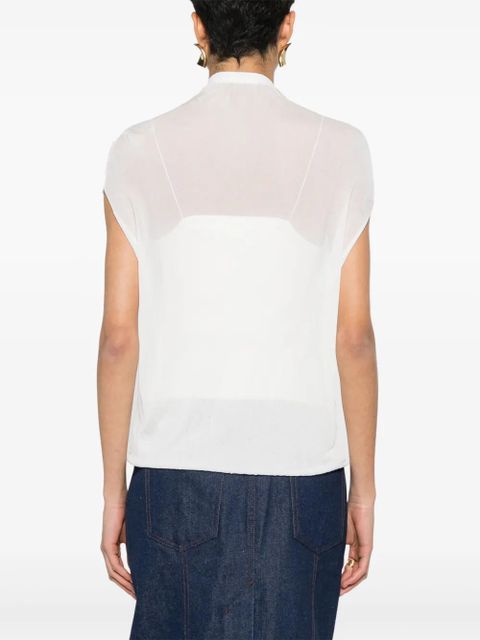 Jacquemus Le Haut Capa knitted top - White