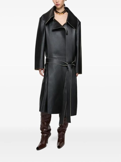 Acne Studios leather coat - Black
