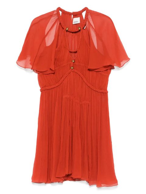 ISABEL MARANT Ranadial mini dress - Orange - zdjęcie produktu nr 1