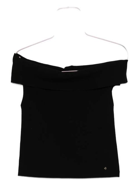 ANINE BING off-shoulder top - Black