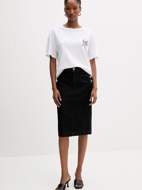 Liu Jo t-shirt bawełniany damski kolor biały MF5416 JS923 - zdjęcie produktu nr 2