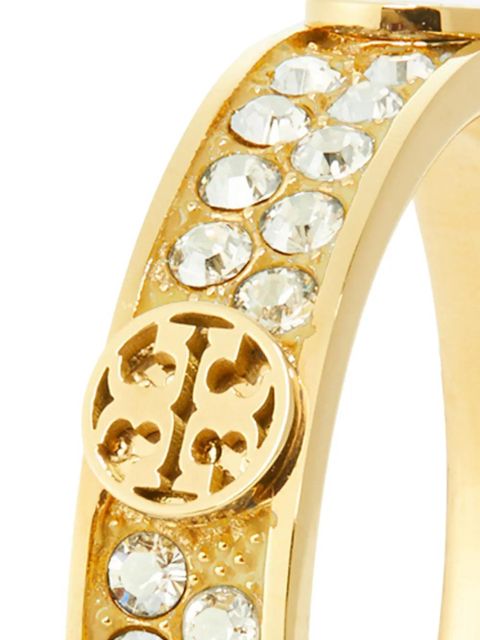 Tory Burch Miller rhinestone ring - Gold
