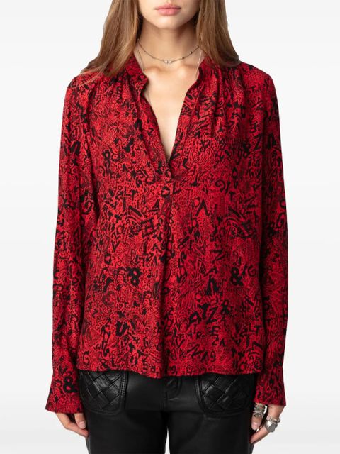 Zadig&Voltaire Tink blouse - Red