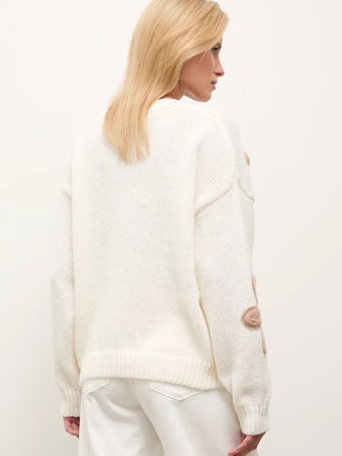 Answear.LAB kardigan z dodatkiem wełny damski kolor beżowy