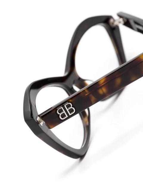 Balenciaga Eyewear tortoiseshell cat-eye glasses - Brown