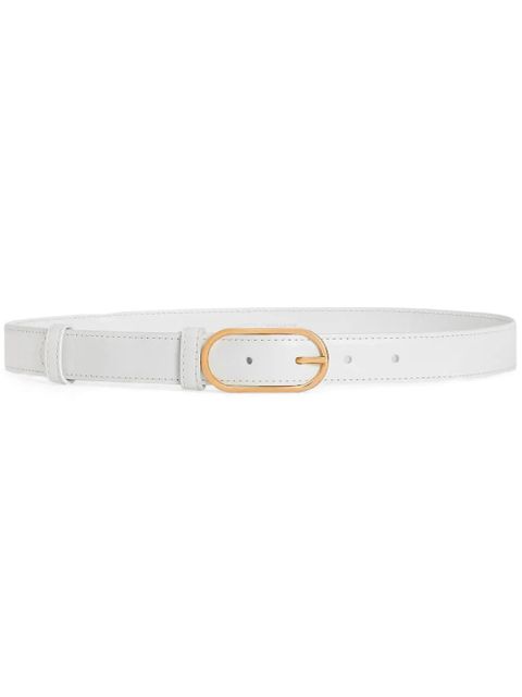 Dolce & Gabbana leather belt - White - zdjęcie produktu nr 1