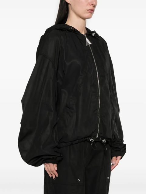The Attico hooded bomber jacket - Black - zdjęcie produktu nr 2