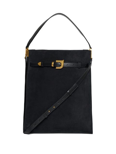 Nanushka maxi Harmonica buckle-detail tote bag - Black - zdjęcie produktu nr 1