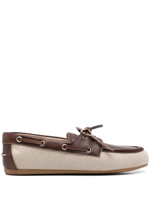 Miu Miu canvas loafers - Brown - zdjęcie produktu nr 1