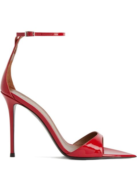 Giuseppe Zanotti 105mm Intriigo sandals - Red - zdjęcie produktu nr 1