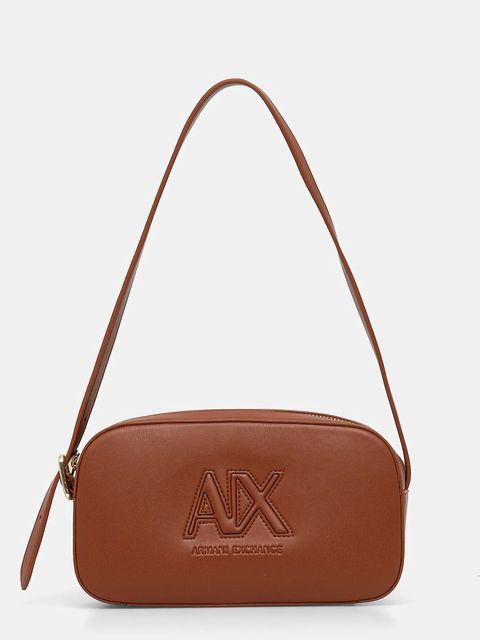 Armani Exchange torebka kolor brązowy XW001568 AF15634 - zdjęcie produktu nr 1