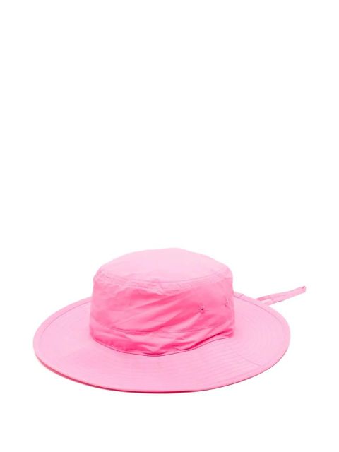 Hunza G drawstring detail sun hat - Pink - zdjęcie produktu nr 1