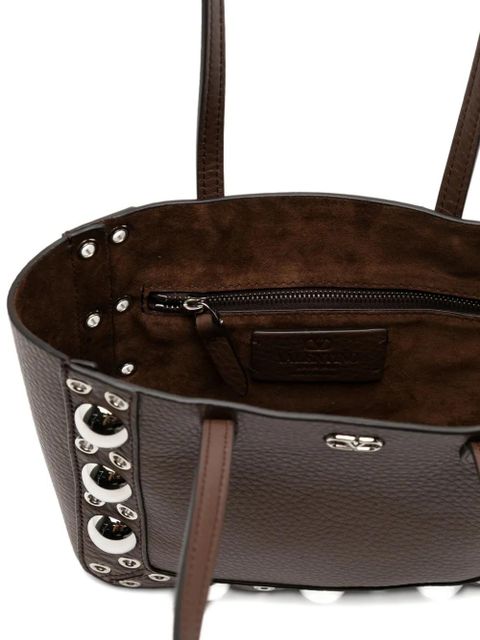 Valentino Garavani mini Nellcôte tote bag - Brown
