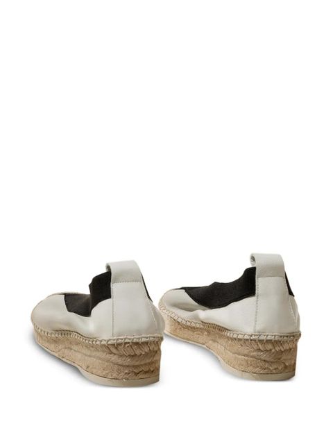 Hereu HORTA round-toe elasticated espadrilles - White