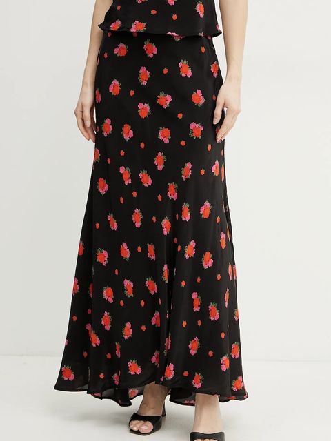 Bardot spódnica MONROE kolor czarny maxi rozkloszowana 59754SB2 - zdjęcie produktu nr 1