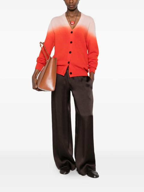 Jil Sander V-neck gradient buttoned cardigan - Orange - zdjęcie produktu nr 2