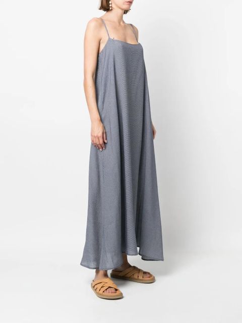 TOTEME flared maxi-dress - Blue - zdjęcie produktu nr 2