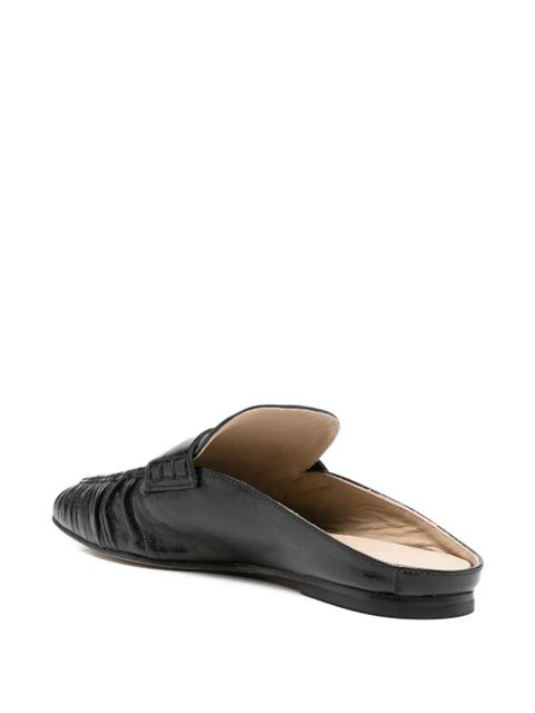 Alysi gathered mules - Black
