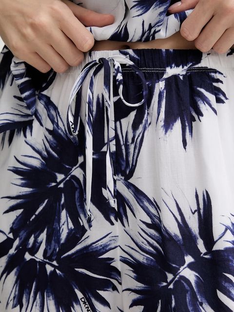 Dkny piżama damska kolor granatowy YI90052