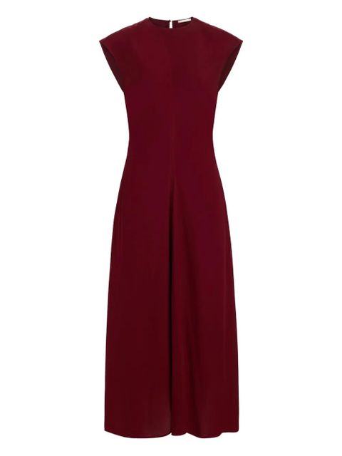 Marie Oliver Zuri cap-sleeve midi dress - Red - zdjęcie produktu nr 1