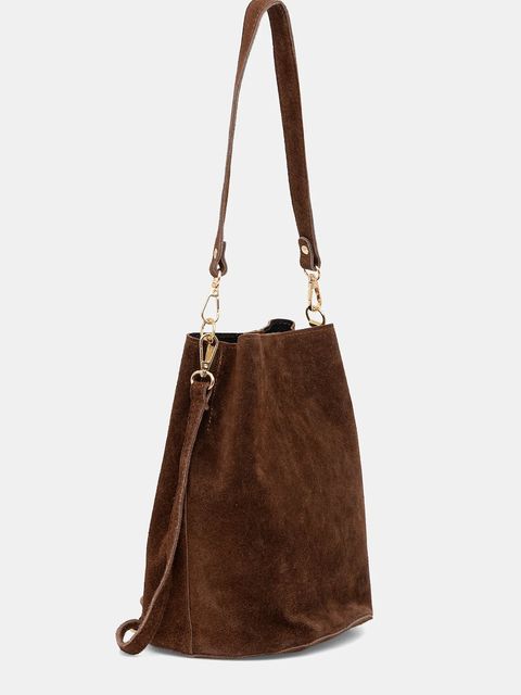 Answear.LAB torebka zamszowa