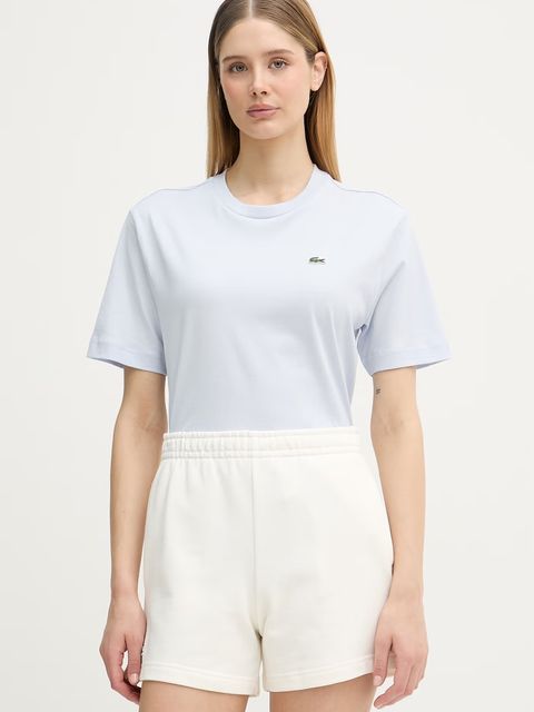 Lacoste T-shirt damski bawełniany - zdjęcie produktu nr 2
