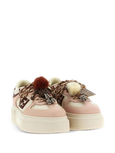 FENDI platform logo trainers - Neutrals - zdjęcie produktu nr 2