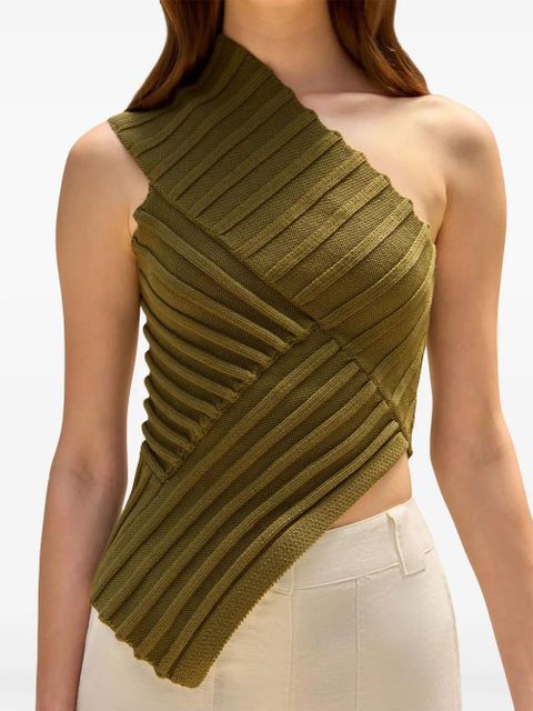 Cult Gaia Del knitted top - Green - zdjęcie produktu nr 1