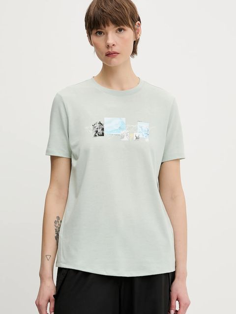 Mammut t-shirt sportowy Mountain damski kolor zielony 1017-06510 - zdjęcie produktu nr 1