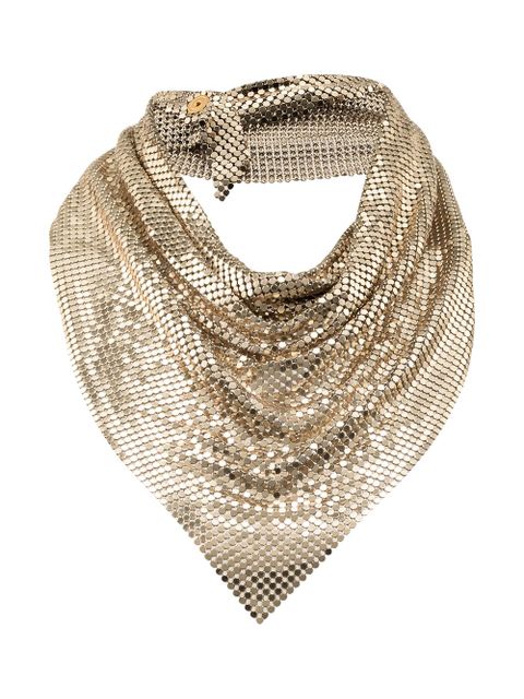 Rabanne triangle scarf - Gold - zdjęcie produktu nr 1