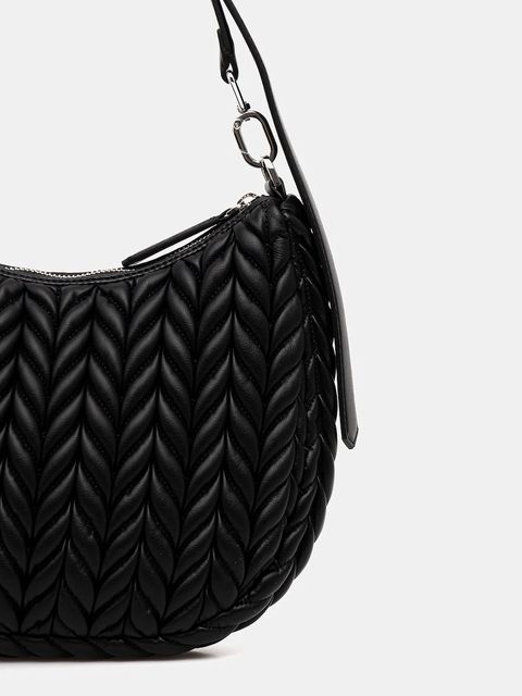 Karl Lagerfeld torebka K/WEAVE kolor czarny B1W30080