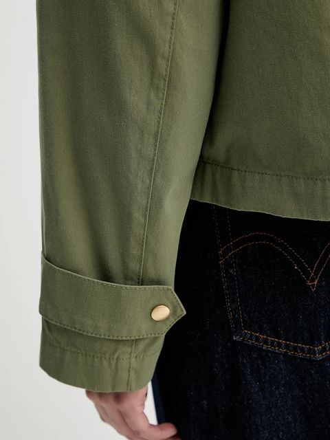 Marc O'Polo kurtka kolor zielony przejściowa 506008070301