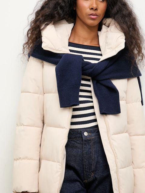 Answear.LAB płaszcz kolor beżowy