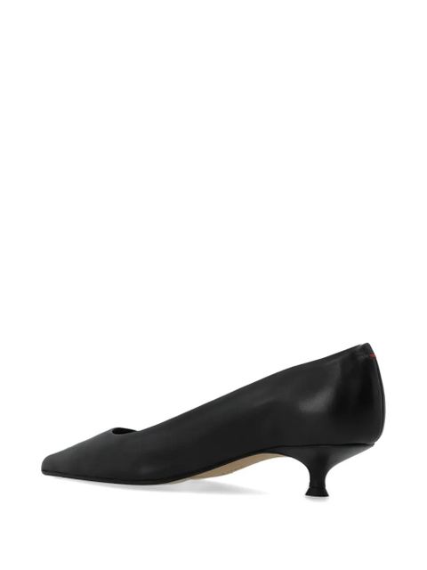 Aeyde Cari point-toe shoes - Black