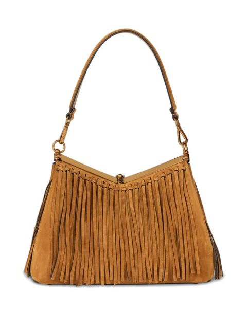 ETRO medium Vela fringing shoulder bag - Brown - zdjęcie produktu nr 2