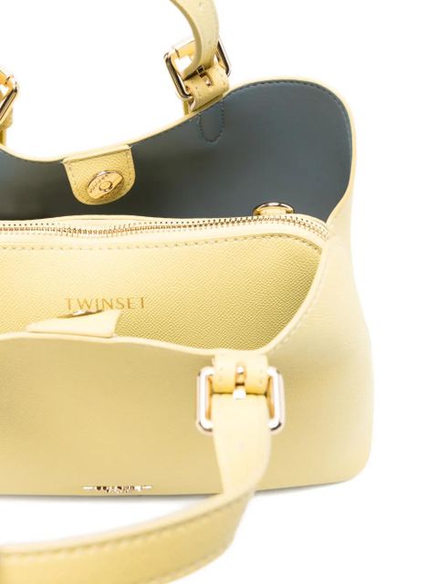 TWINSET buckle-detail tote bag - Yellow