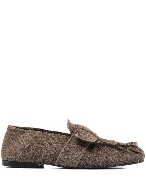 ALOHAS Aeryn suede loafers - Brown