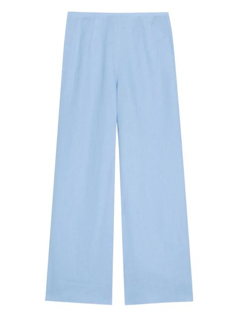 Faithfull the Brand Syna wide leg trousers - Blue - zdjęcie produktu nr 1
