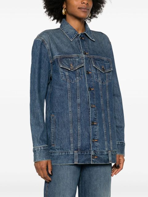 KHAITE Ross denim jacket - Blue - zdjęcie produktu nr 2