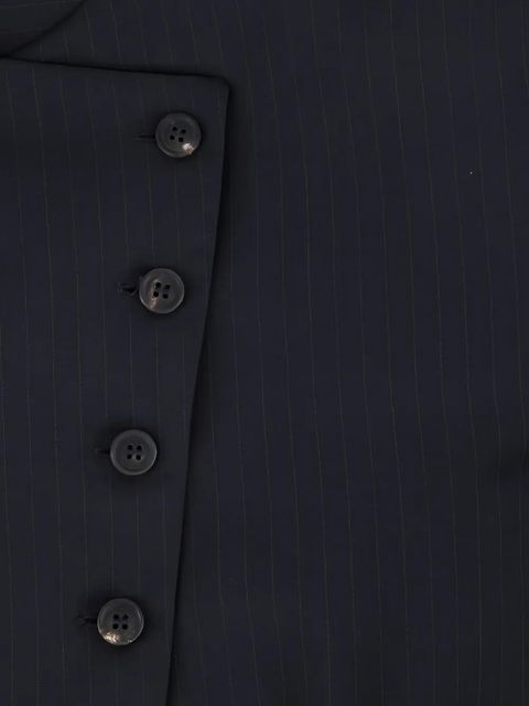 Paloma Wool Banjo buttoned pinstripe-pattern jacket - Blue