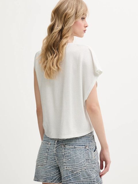 IRO top damskie kolor biały WM16MARRY - zdjęcie produktu nr 2