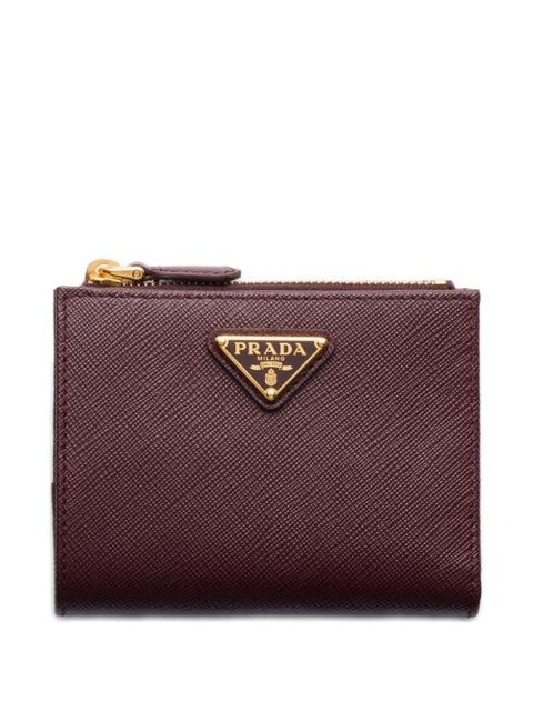 Prada small Saffiano leather wallet - Red - zdjęcie produktu nr 1