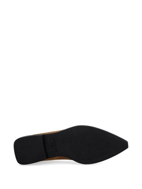 Copenhagen CPH415 pointed ballet flats - Brown