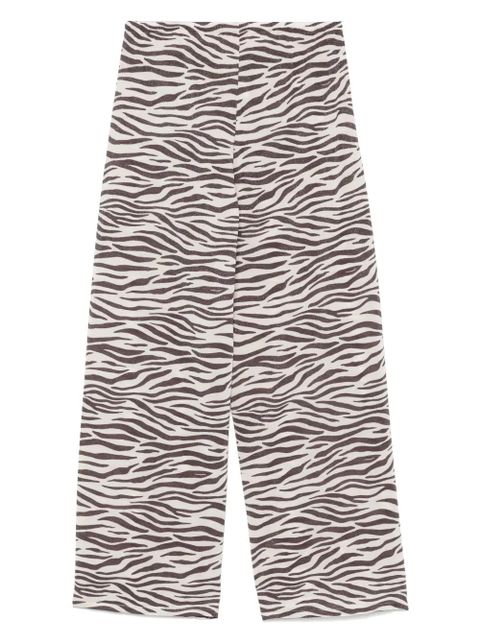 MC2 Saint Barth zebra-print pants - Neutrals - zdjęcie produktu nr 2