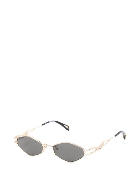 Zadig&Voltaire geometric-frame wings-motif sunglasses - Gold - zdjęcie produktu nr 2