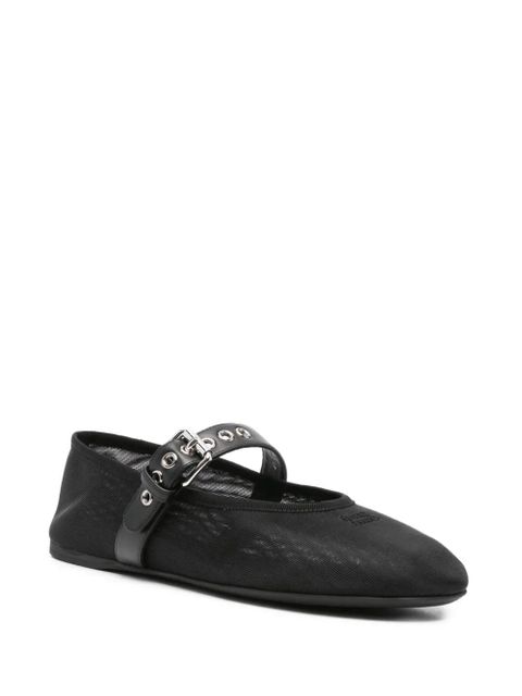 Miu Miu MIU MIU STRAP BALLET - Black - zdjęcie produktu nr 2