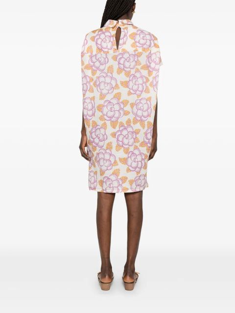 Marni short-sleeves midi dress - White