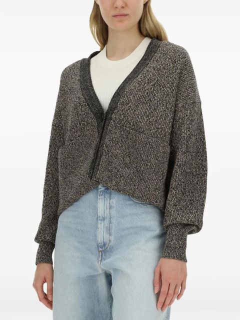 Sportmax pocket button cardigan - Grey